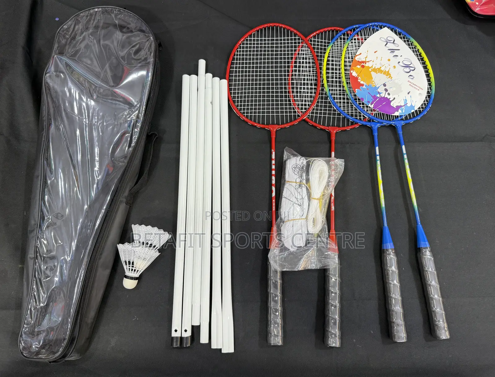 4 Players Badminton Rackets Set (Original)