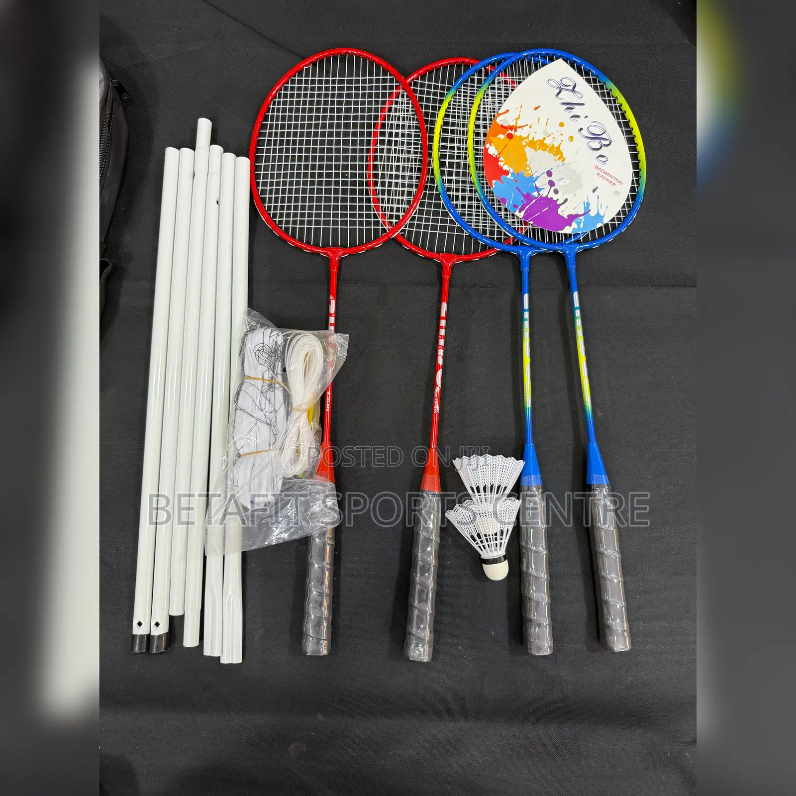 4 Players Badminton Rackets Set (Original)