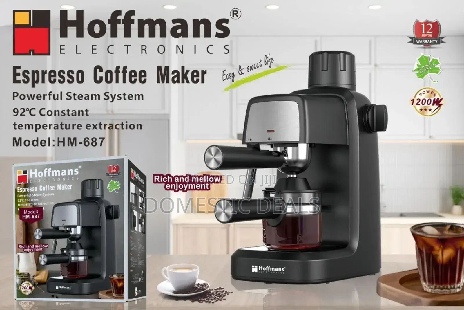 Hoffman Electric Espresso Coffee Machine