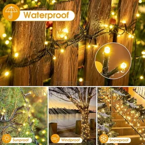 Christmas Lights, 50m in Outdoor Christmas Decoration Light