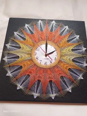 String Art,Wall Clock