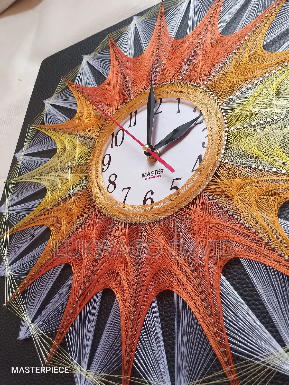 String Art,Wall Clock