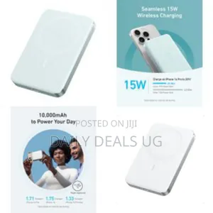 Anker Maggo Power Bank, Ultra-Slim 10,000mah Magnetic Battery Pack