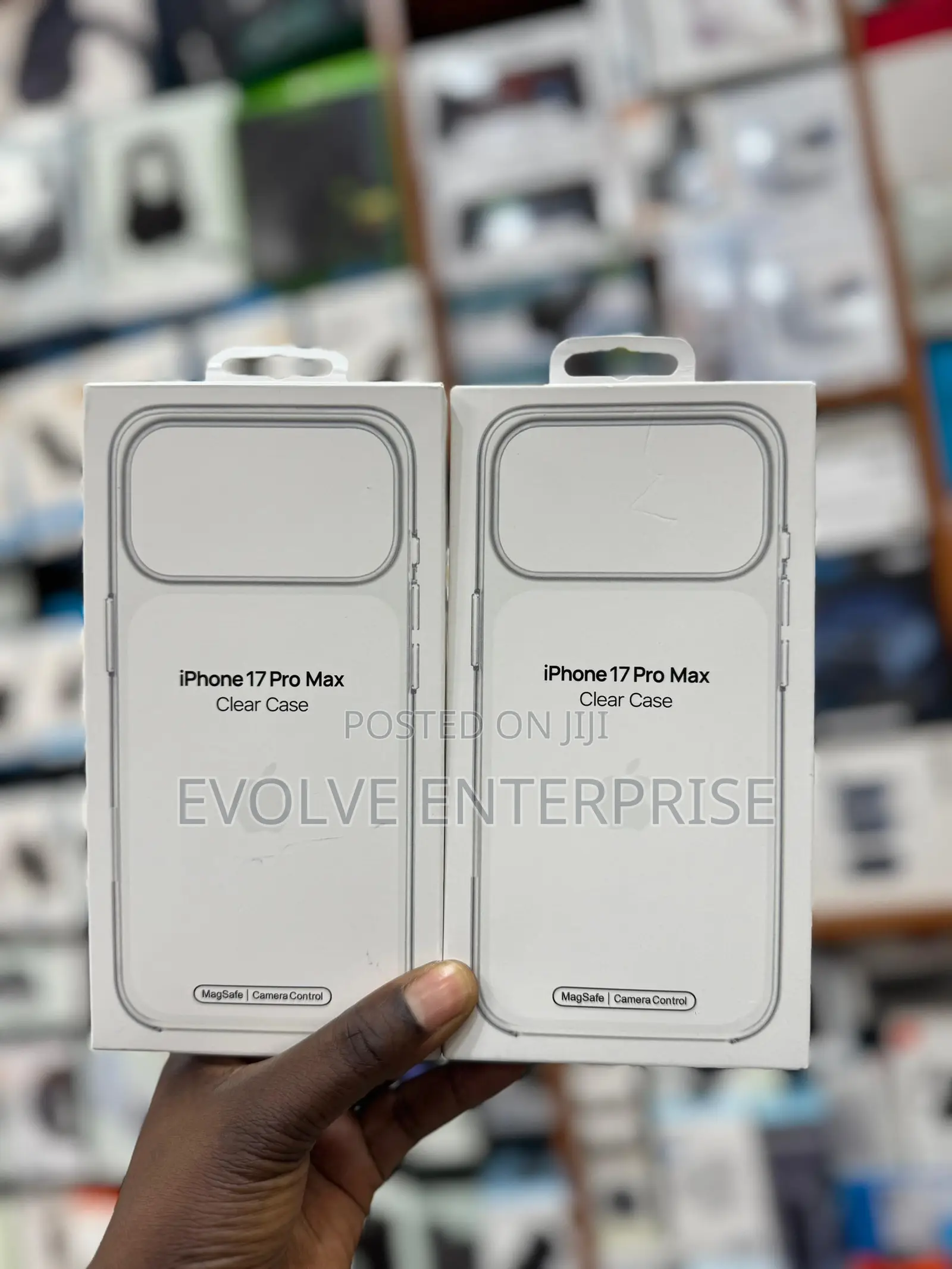 Clear Cases for iPhone 17 Pro Max