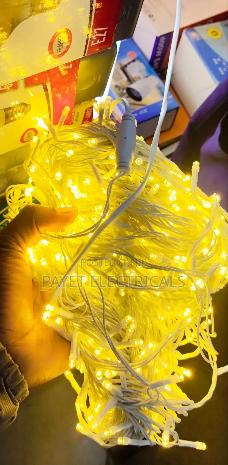 Warm White String Light for 50mtrs