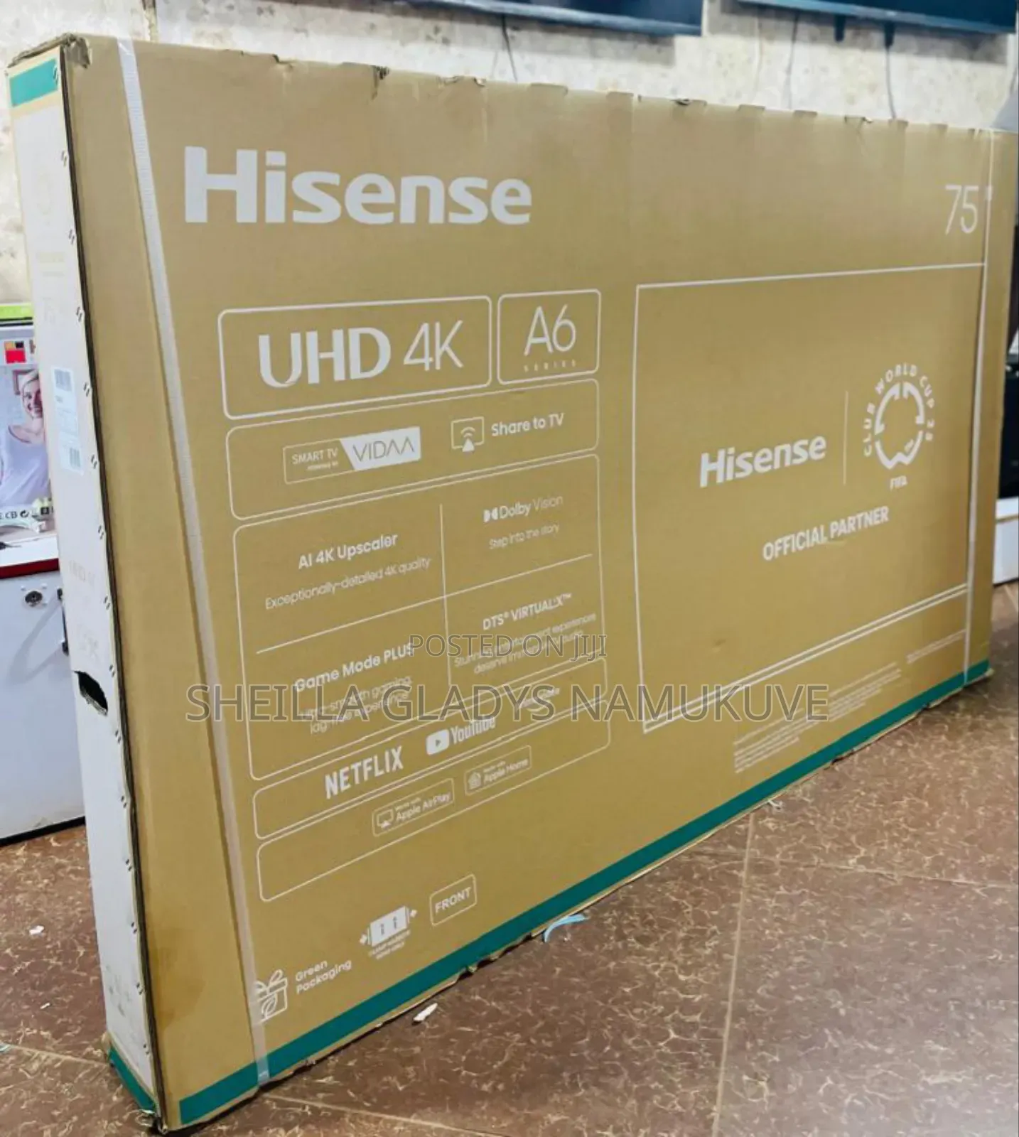 75 Inches Hisense Television