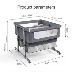 Bedside Cribs for Twins – Cozy Twins Infant Co Sleeper