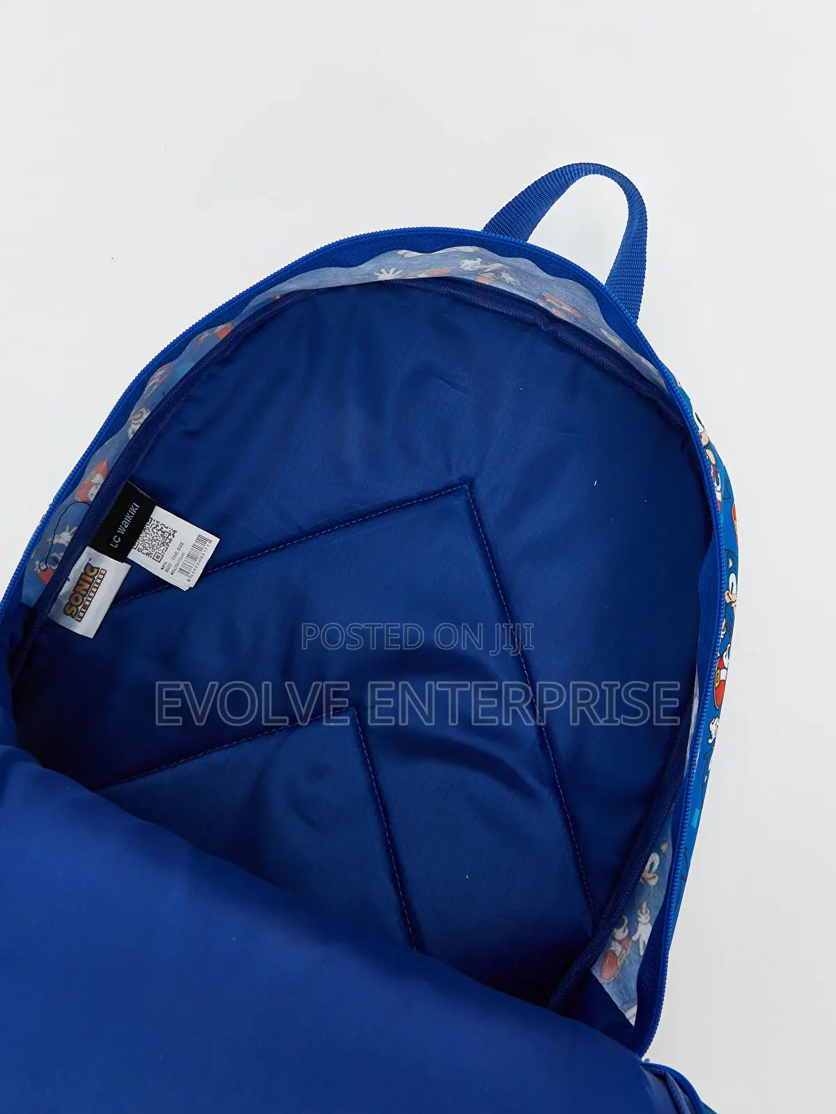 Sonic Printed Boys' School Bag