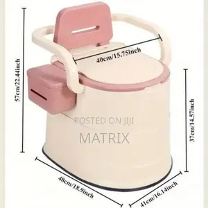 Movable Mobile Toilet,Compact Portable Toilet Potty