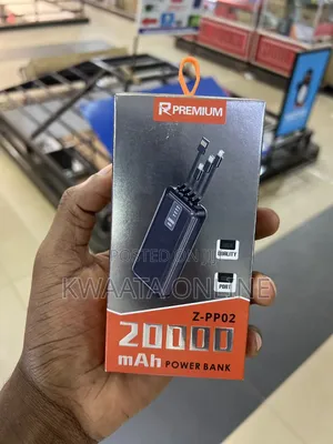 Premium Z-Pp02 Power Bank 20000 Mah