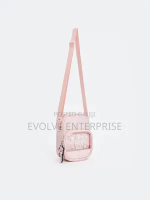 Faux Leather Girls' Shoulder Bag