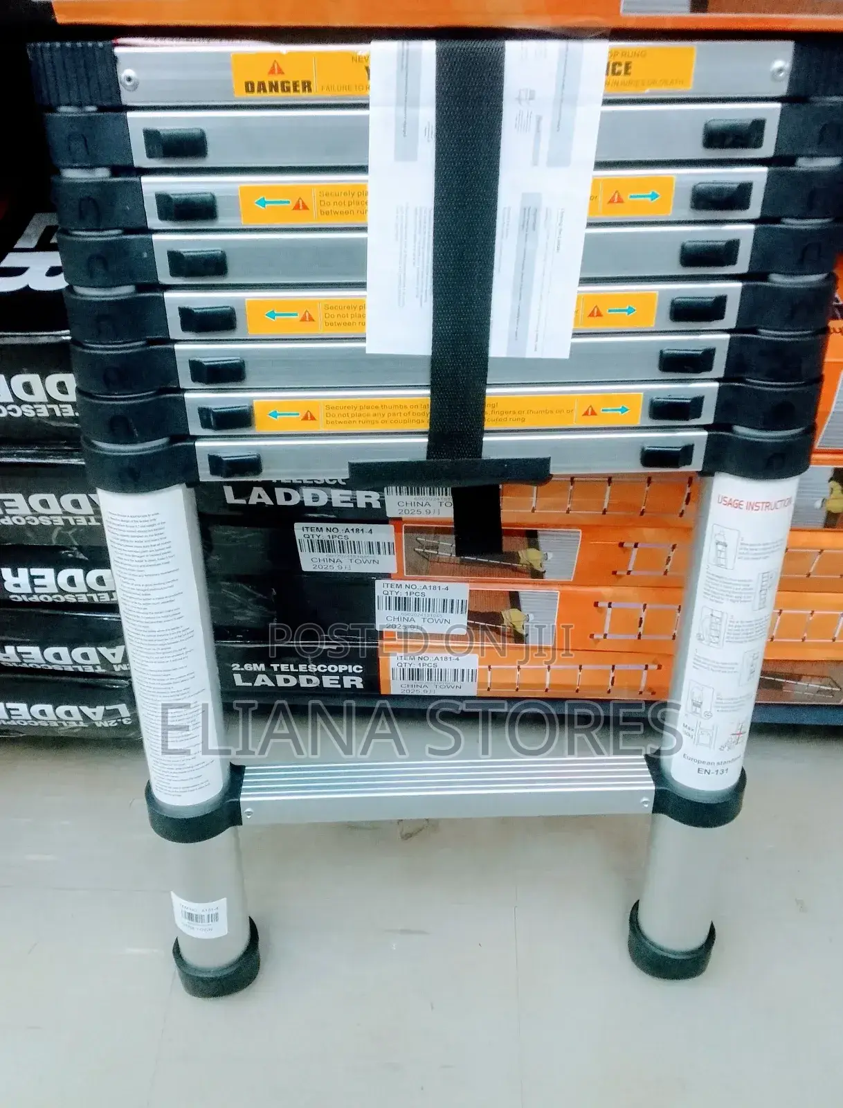 Telescopic Ladder 2m 8 Steps