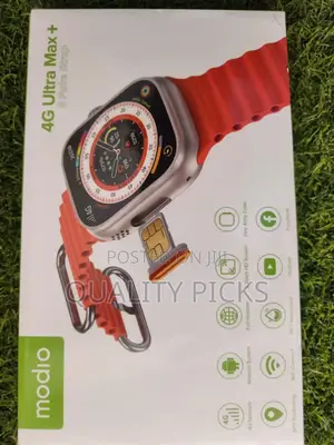 Modio 4g 2.2 Inch Hd Display 3 Pair Strap Smart Watch.