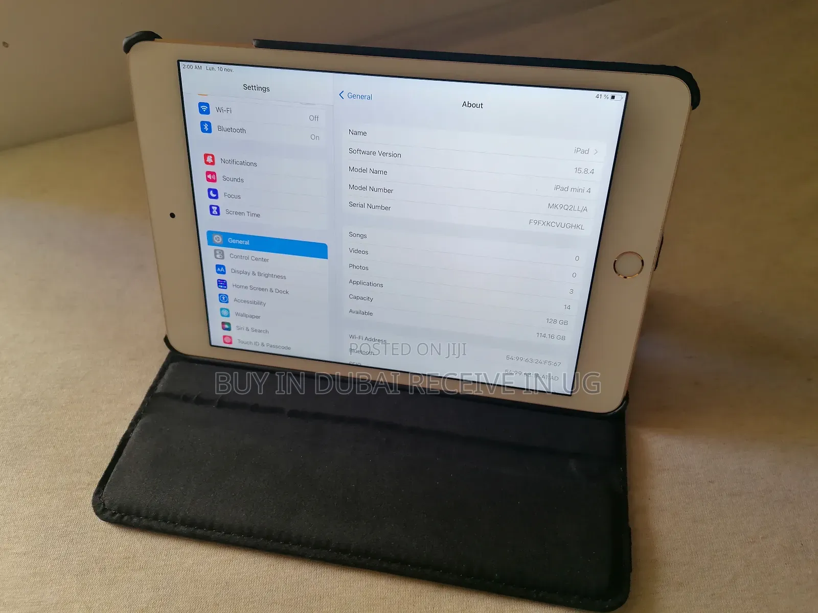 Apple iPad mini 4 128 GB Silver