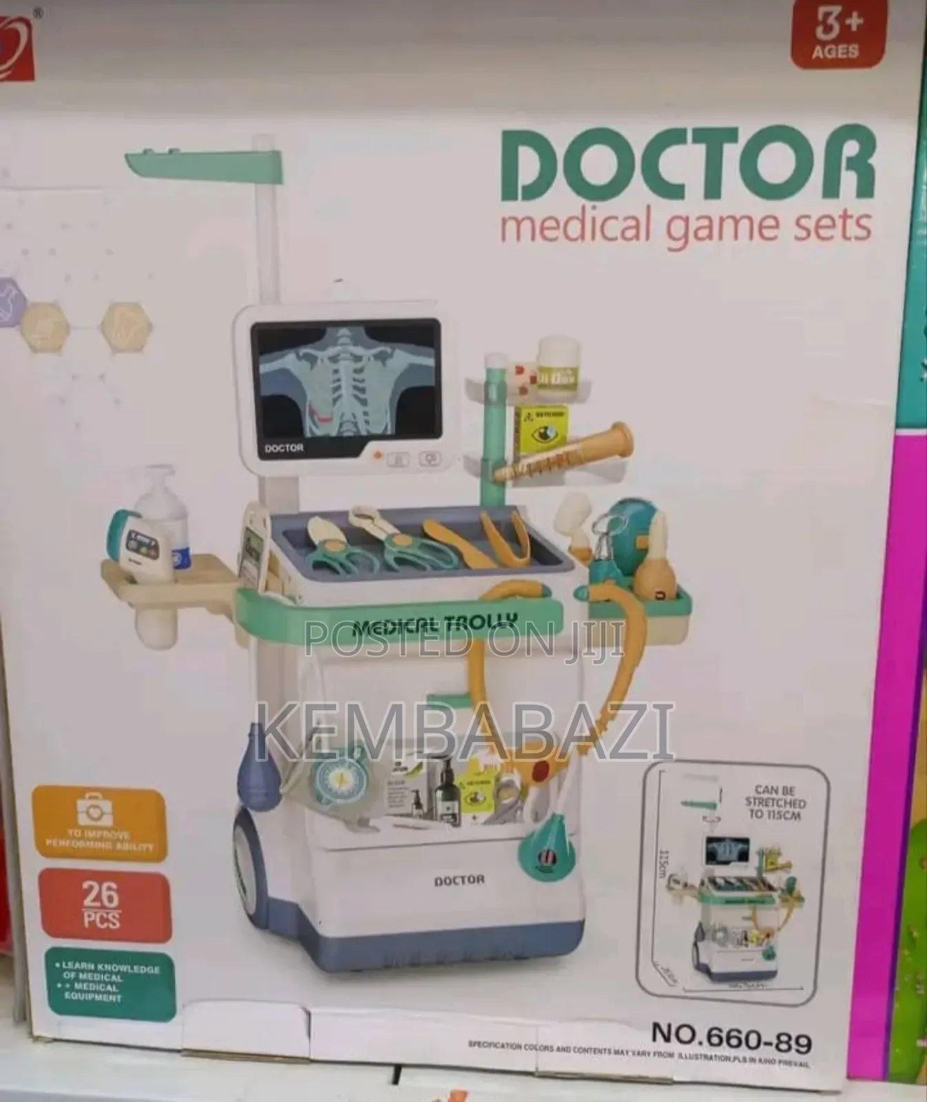 26 Pieces Doctor Medical Game Sets