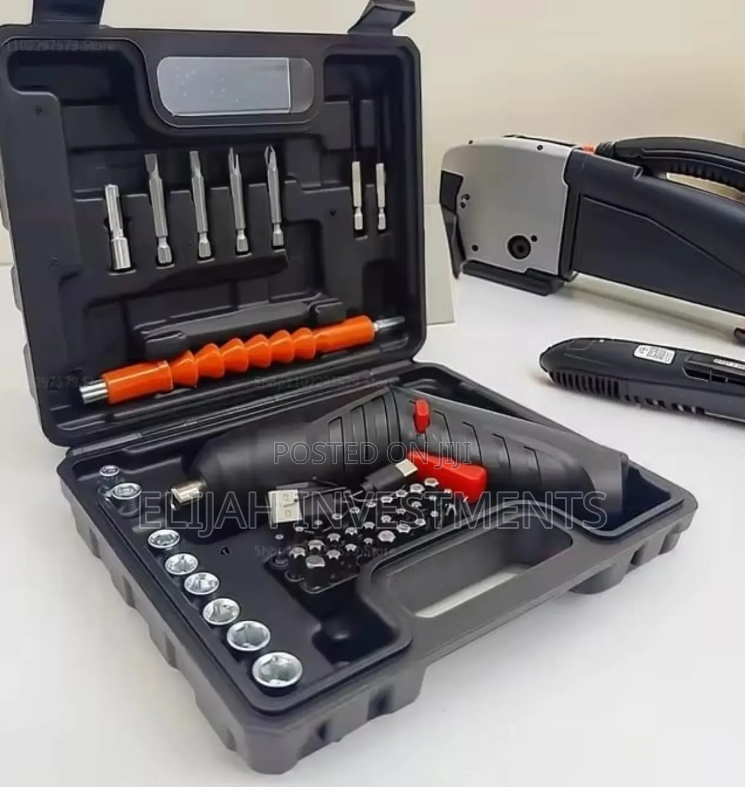 Portable Cordless Electric Screwdriver Kit