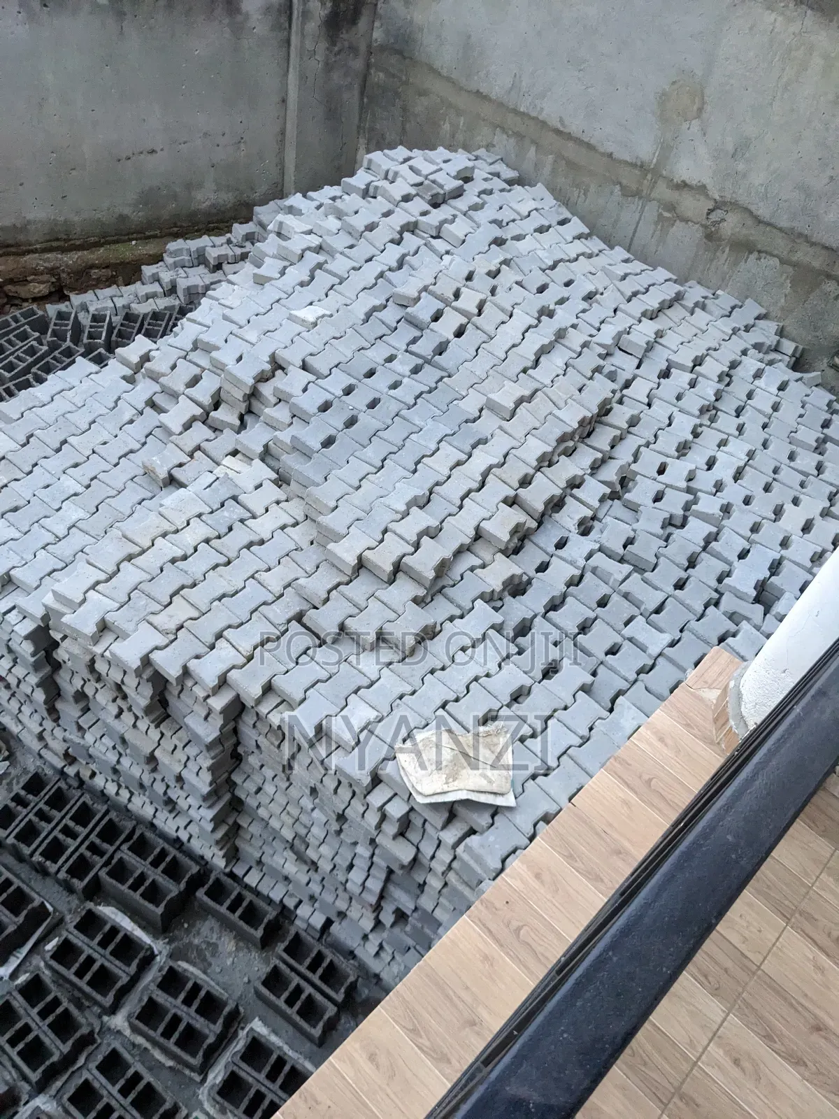 Blocks and Pavers at Site