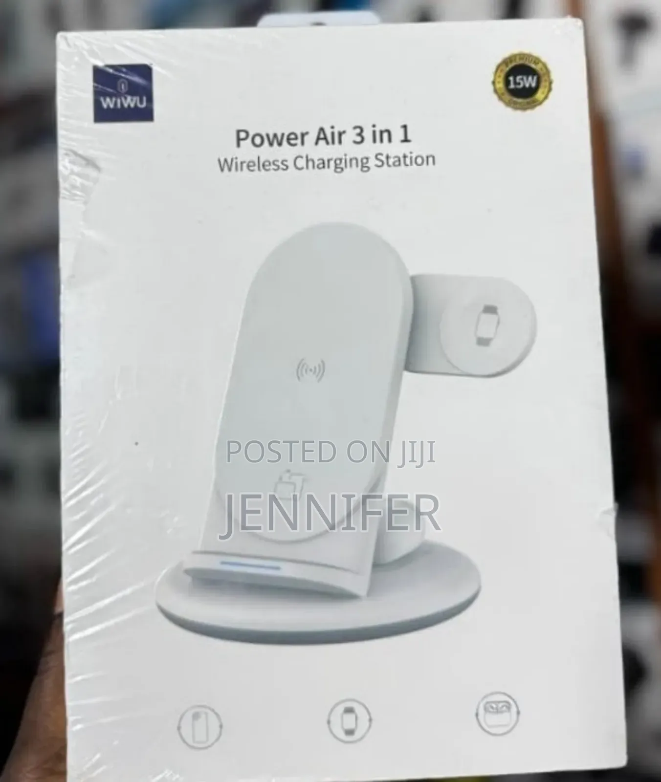 Wiwu Power Air 3 in 1 Wireless Charging Station