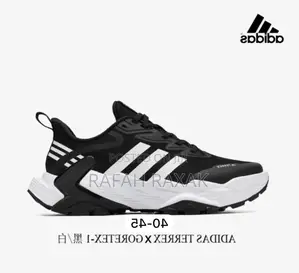 Original Black/White Adidas Terrex Gore-tex Running/Hiking Sneakers