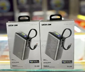 Green Lion 25000mah 100watts Portable Multifunction Laptop Power Bank