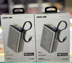 Green Lion 25000mah 100watts Portable Multifunction Laptop Power Bank