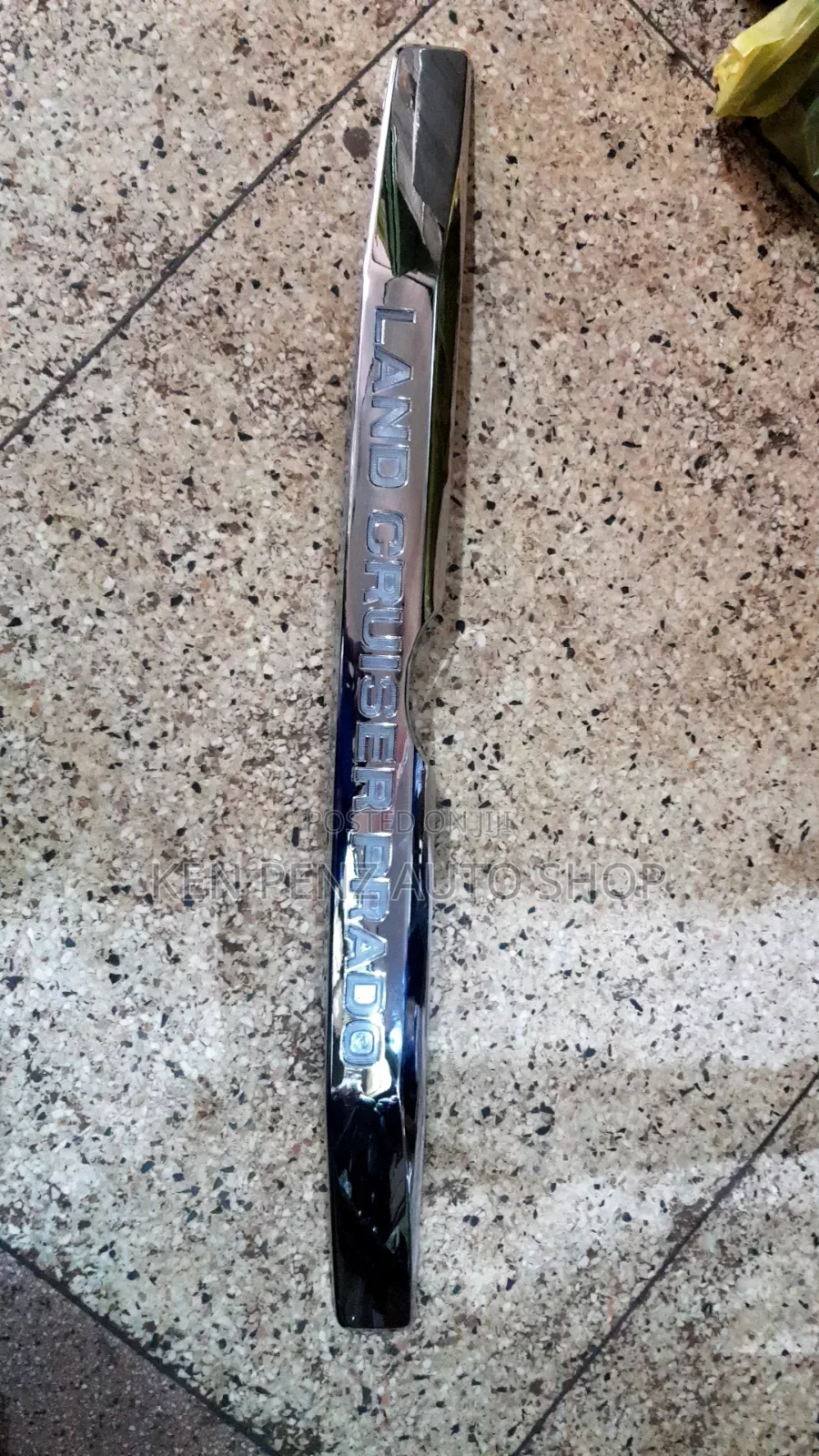 Landcruiser Lc150 Chrome Rear Door Garnish