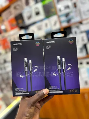 Ugreen Uno Usb C to Usb C Cable 100w Fast Charging Cable