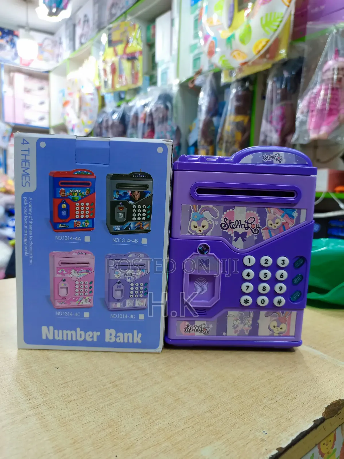 Electronic "Number Bank" Piggy Bank