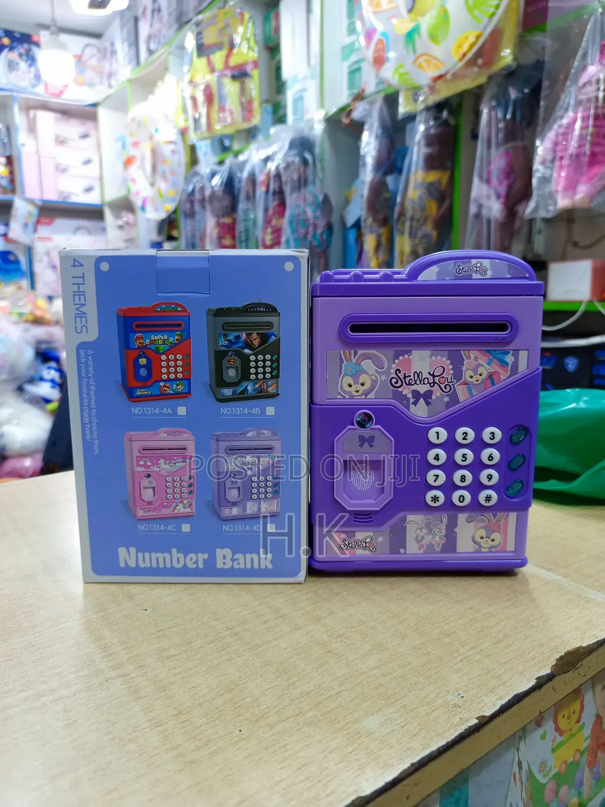 Electronic "Number Bank" Piggy Bank