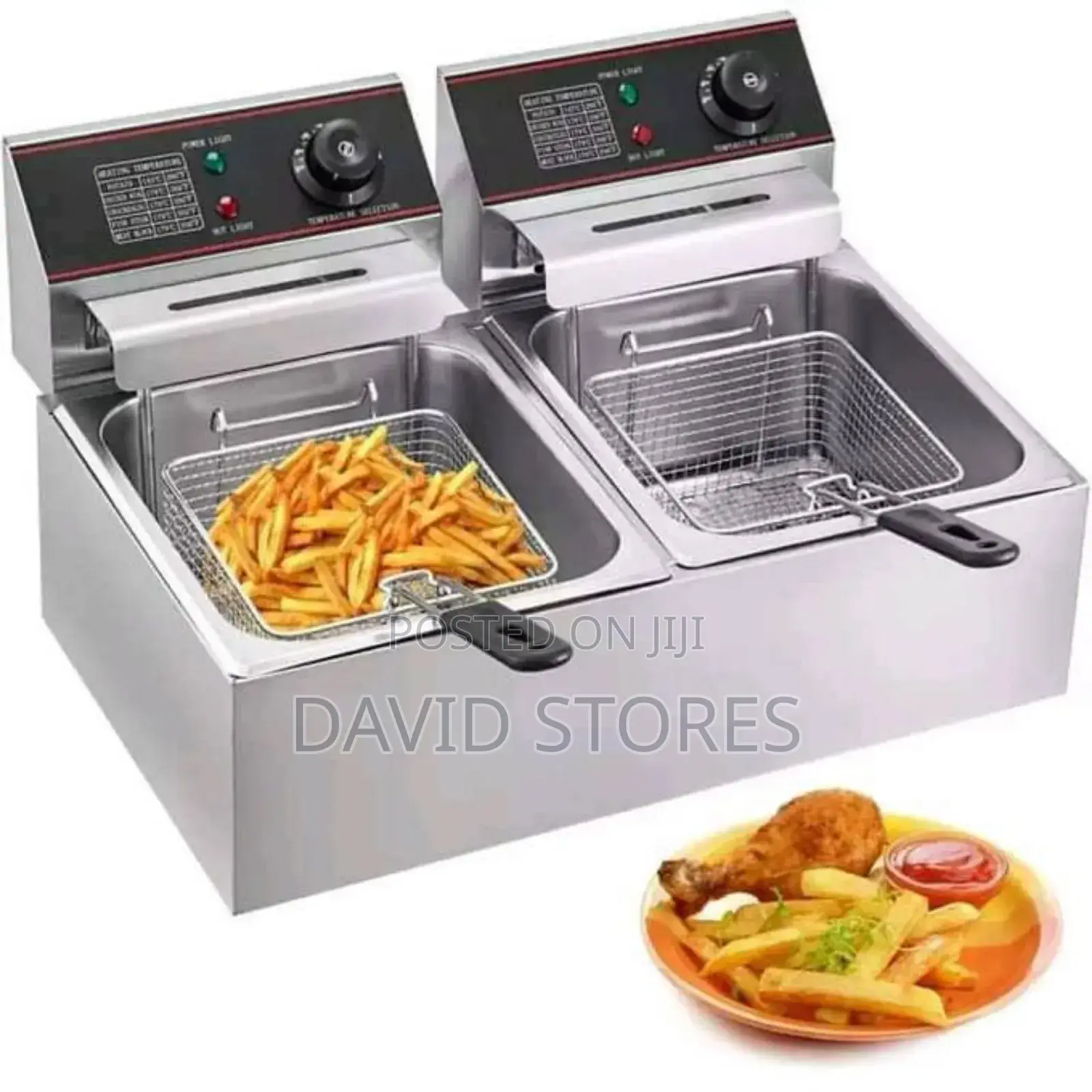 Globalstar Double 12l Deepfryer