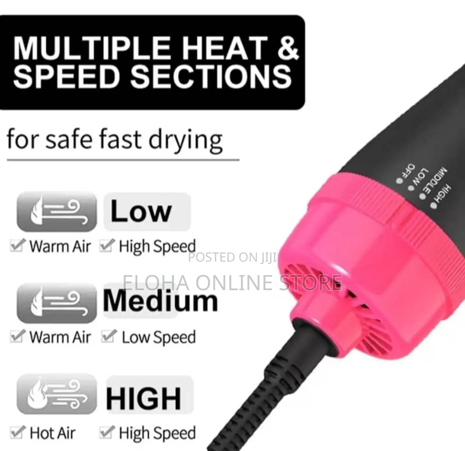 2in1 Hot Air Brush