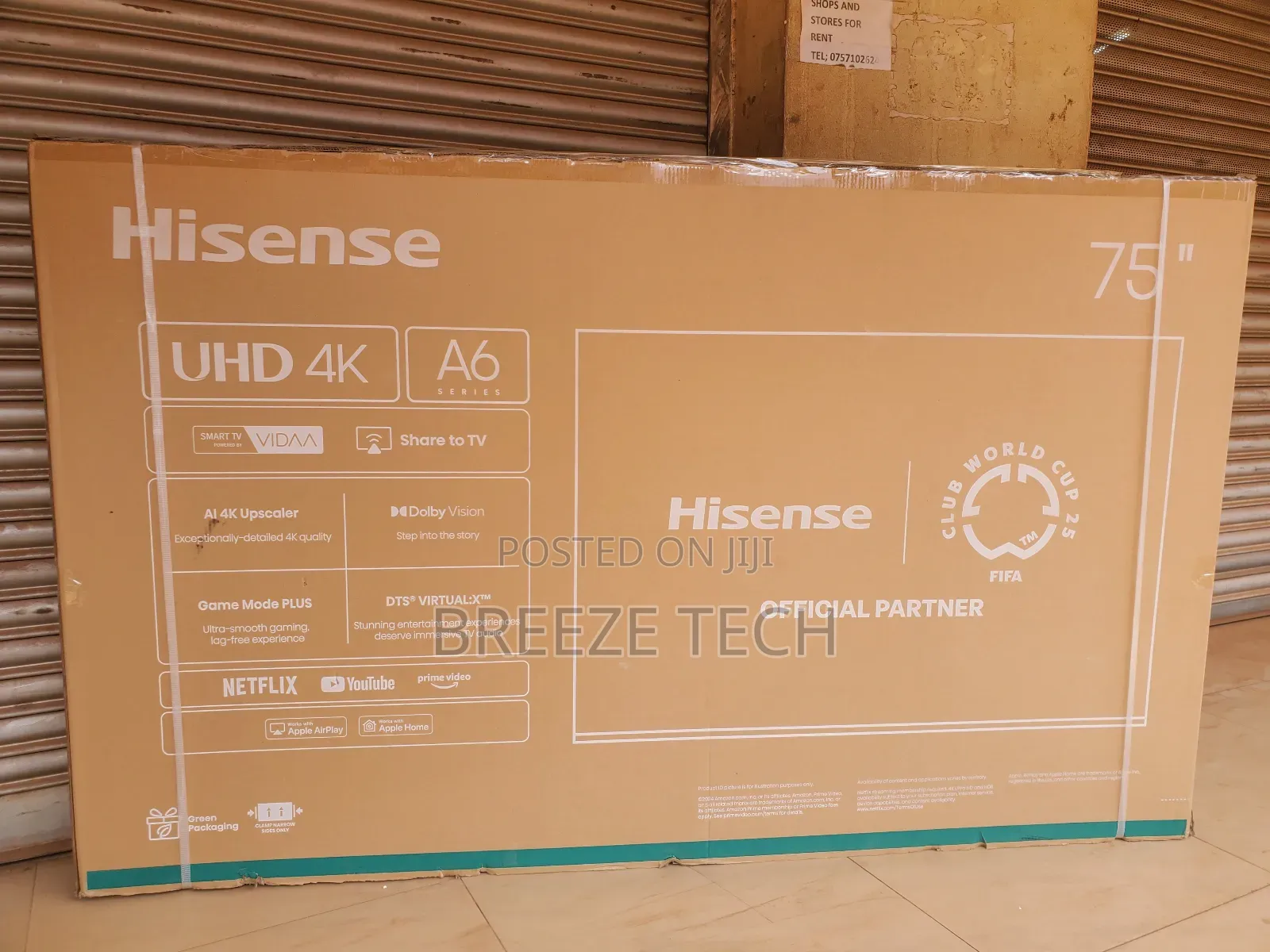 75 Inch Hisense Uhd Flat Screen