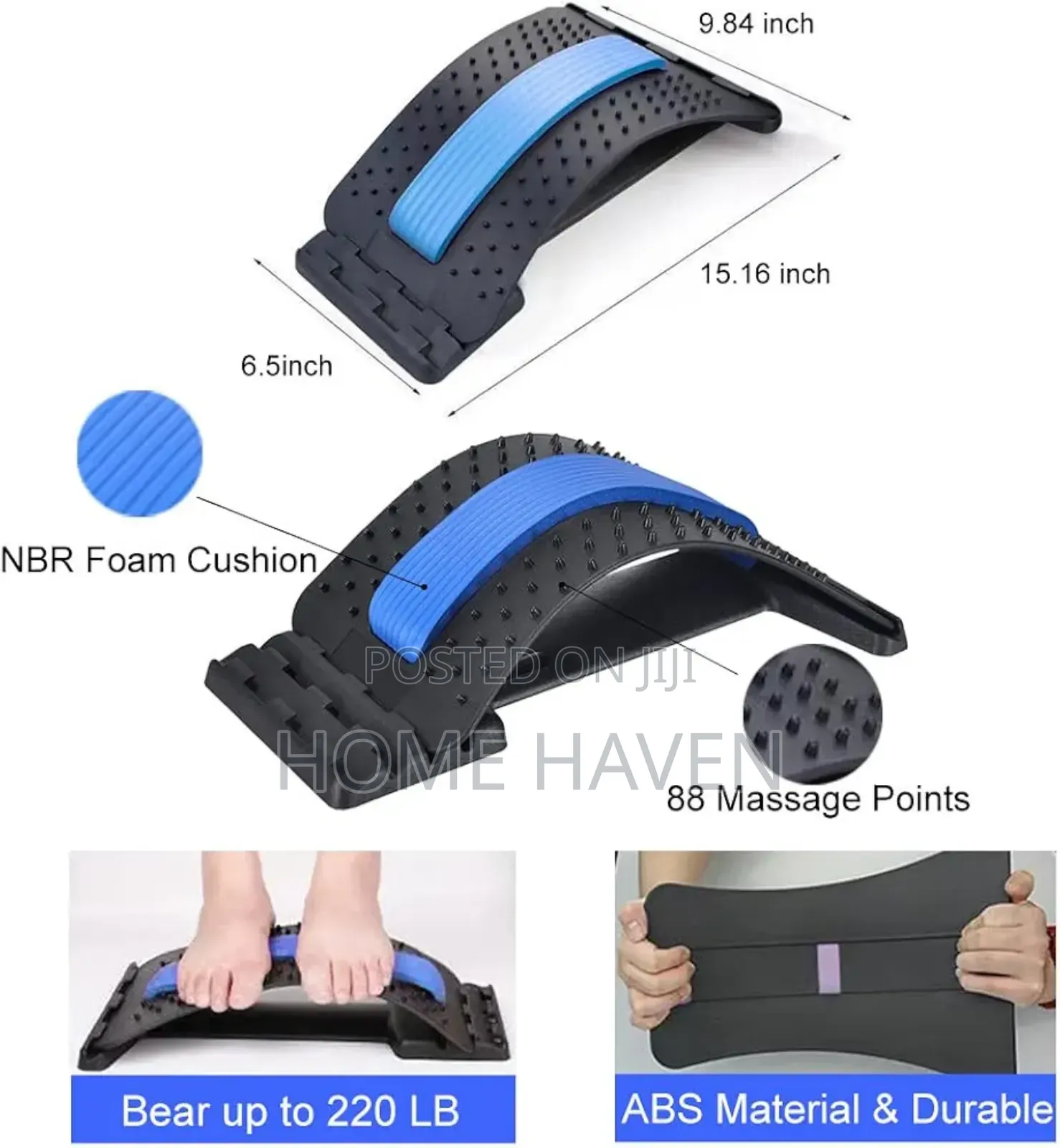 Back Stretcher for Lower Back Pain Relief