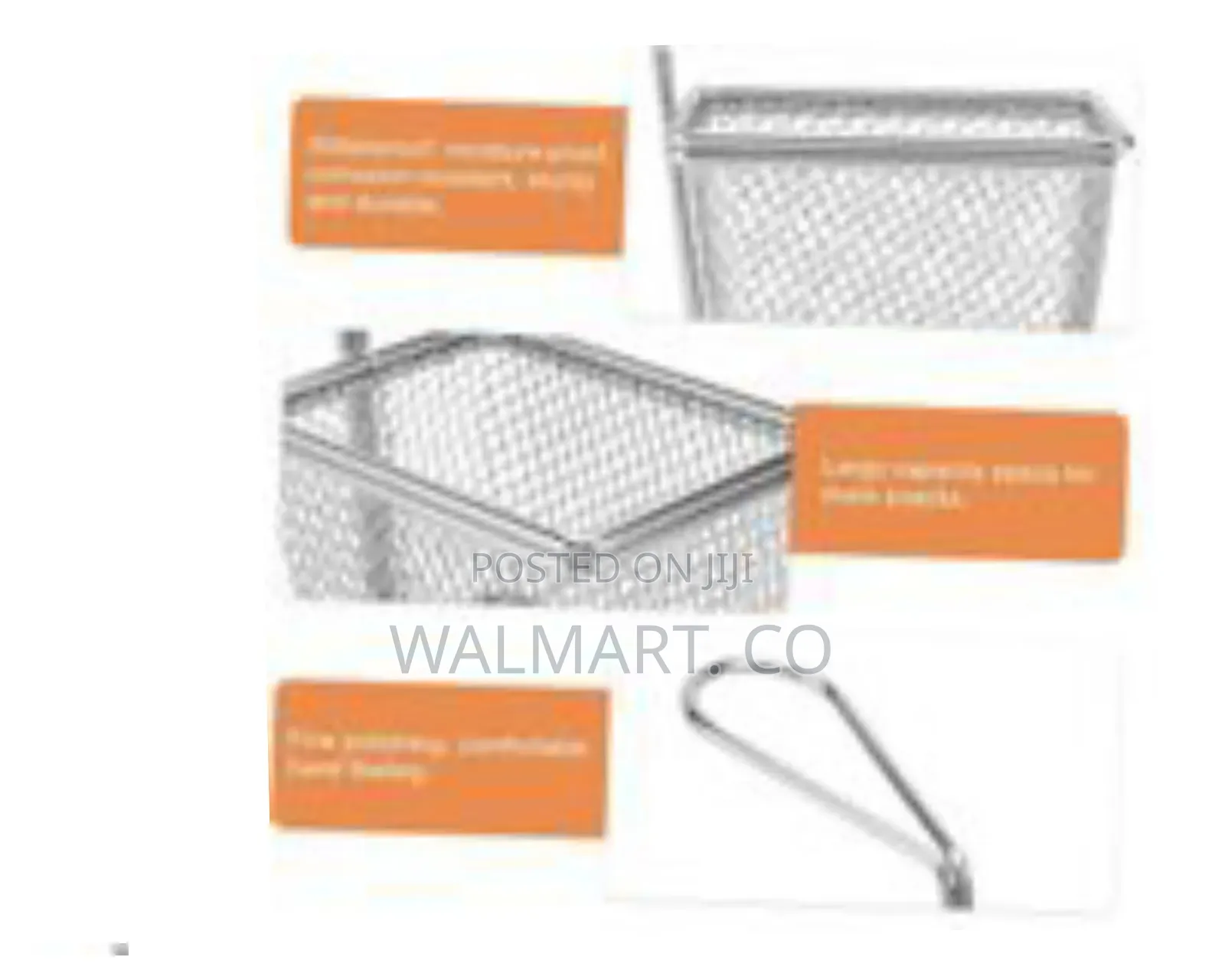 84*89*210mm 3 Pieces Fried Chicken Serving Basket