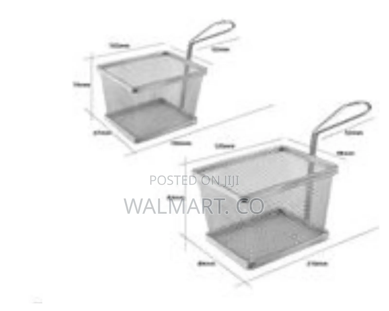 84*89*210mm 3 Pieces Fried Chicken Serving Basket
