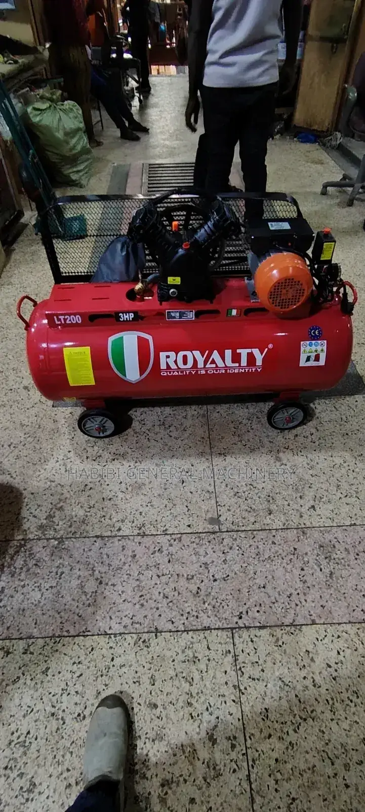 Made in Italy Royalty Air Compressor