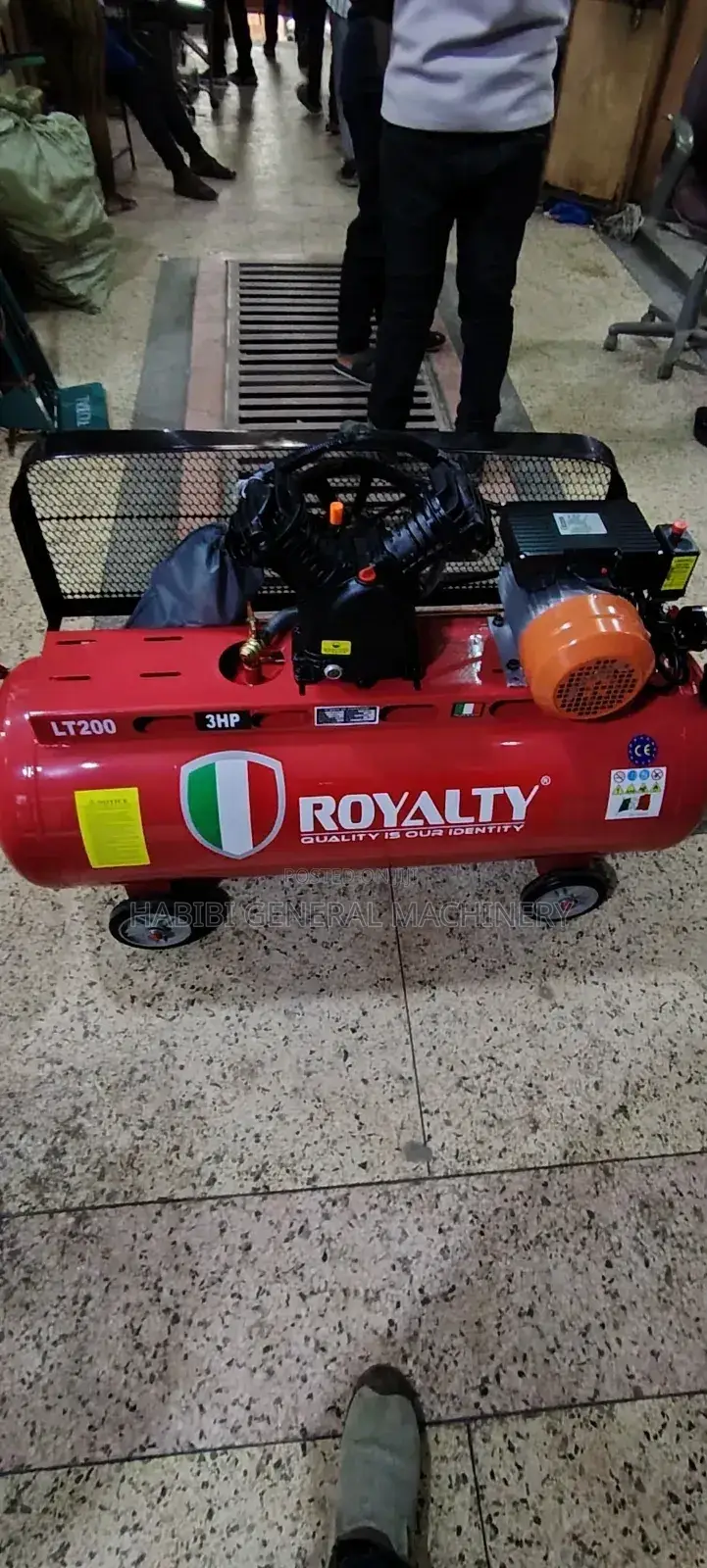 Made in Italy Royalty Air Compressor
