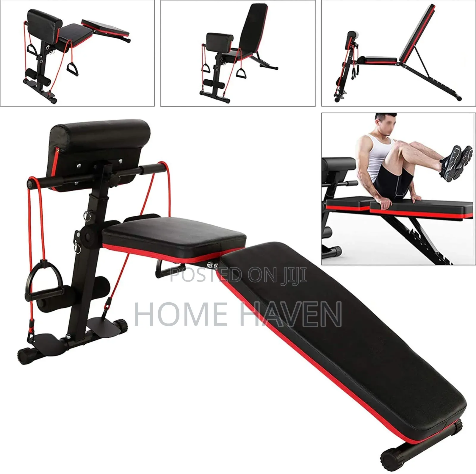 Adjustable Training Fitness Bench