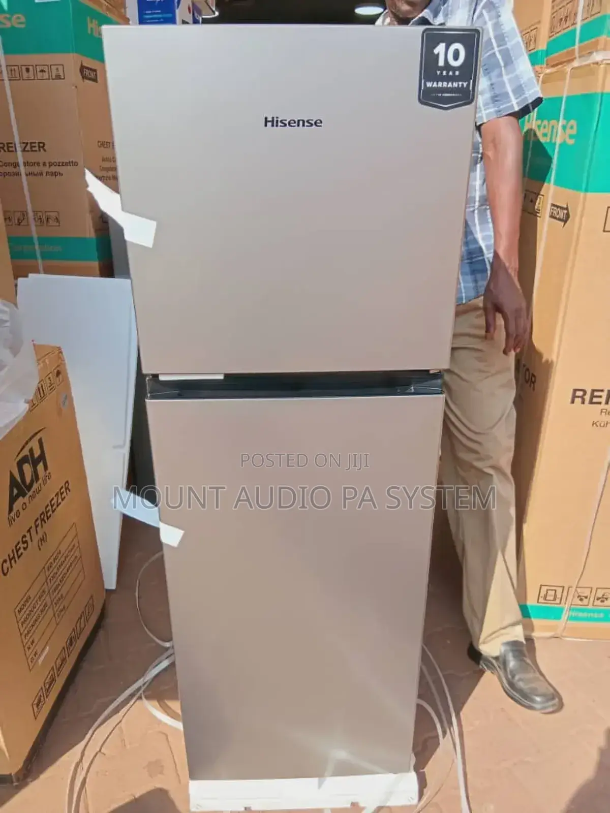 Hisense Original Fridge 200l Double Door