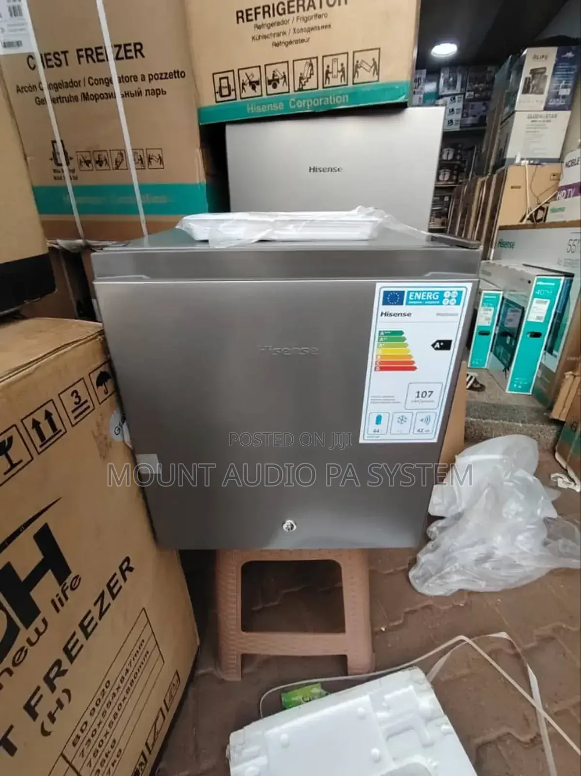 Hisense Fridge 60l Single Door