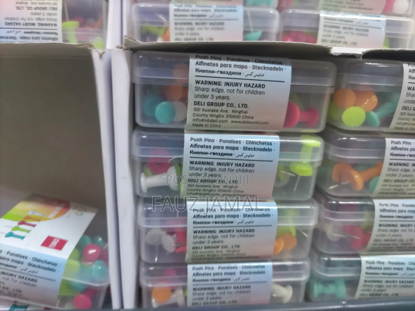 Office Coloured Pins