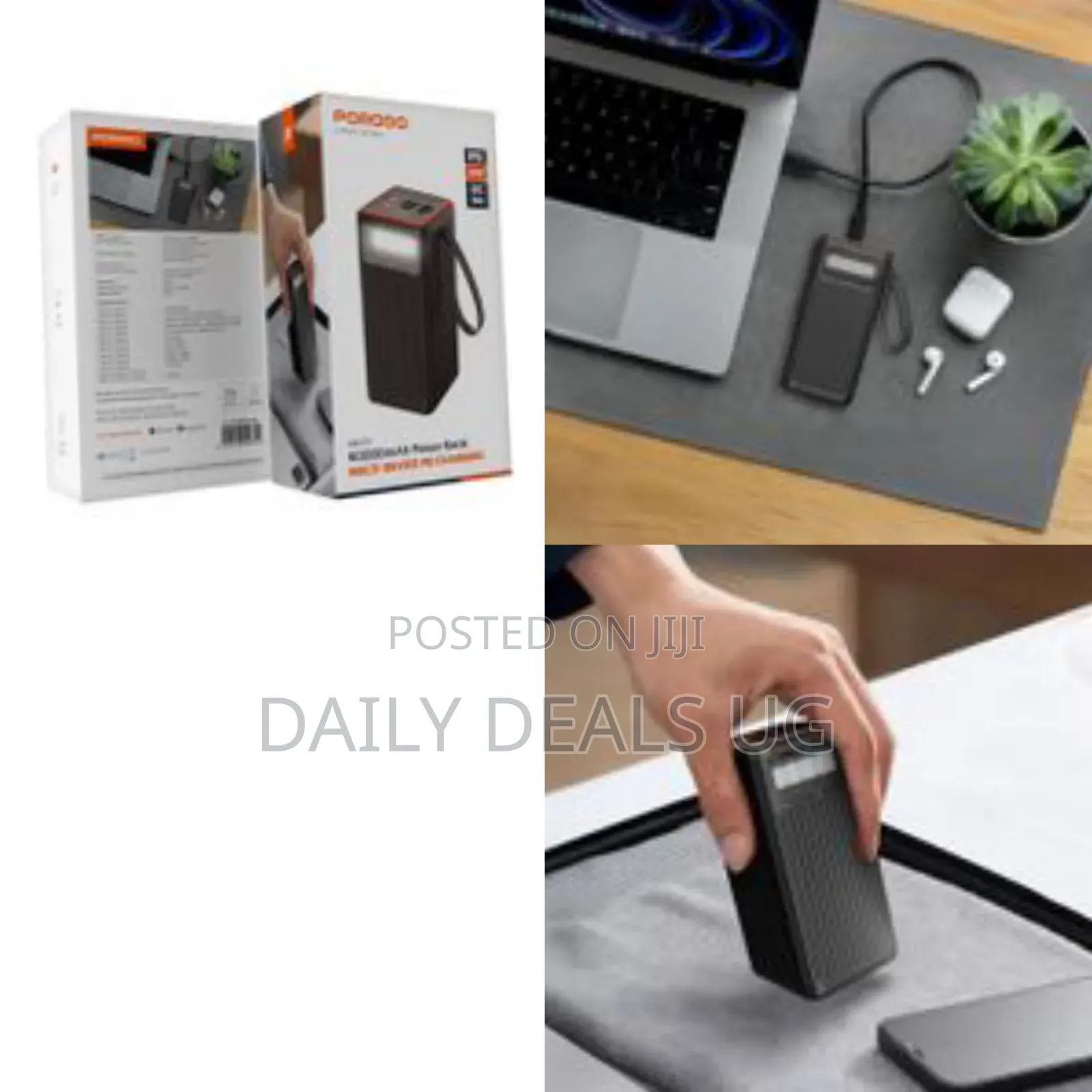 Porodo 60000mah Power Bank, Multi-device Pd Charging