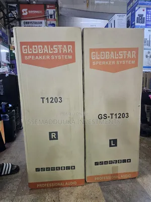 Globalstar Gs- T 1203 Amplified Electric Twin Speaker System