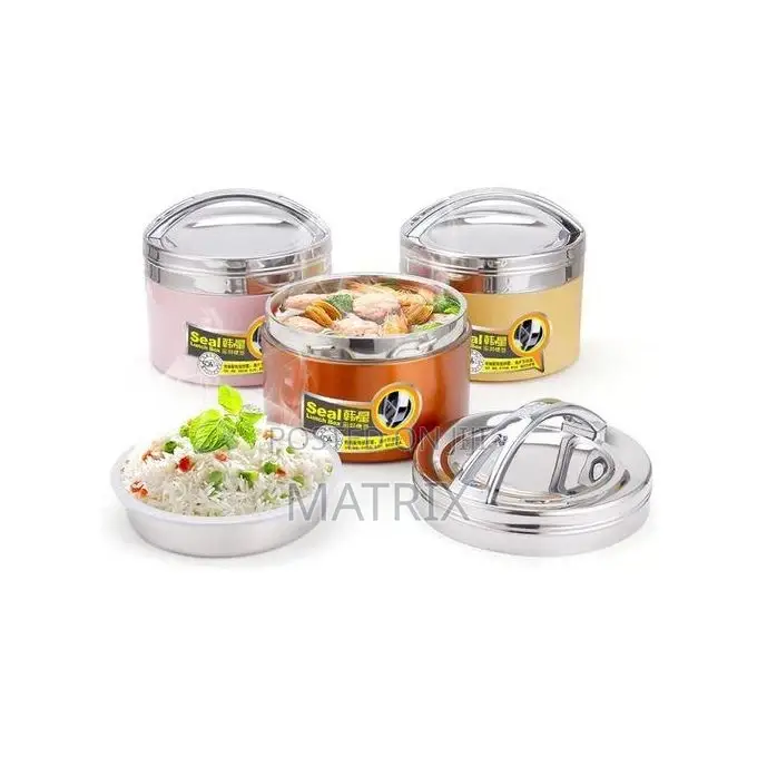 Insulated Stainless Steel Bento Lunch Box / Food Flask