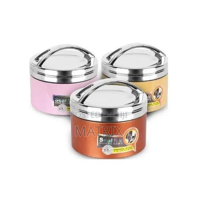 Insulated Stainless Steel Bento Lunch Box / Food Flask