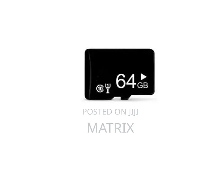 64gb Mobile Phone Memory Card - Black