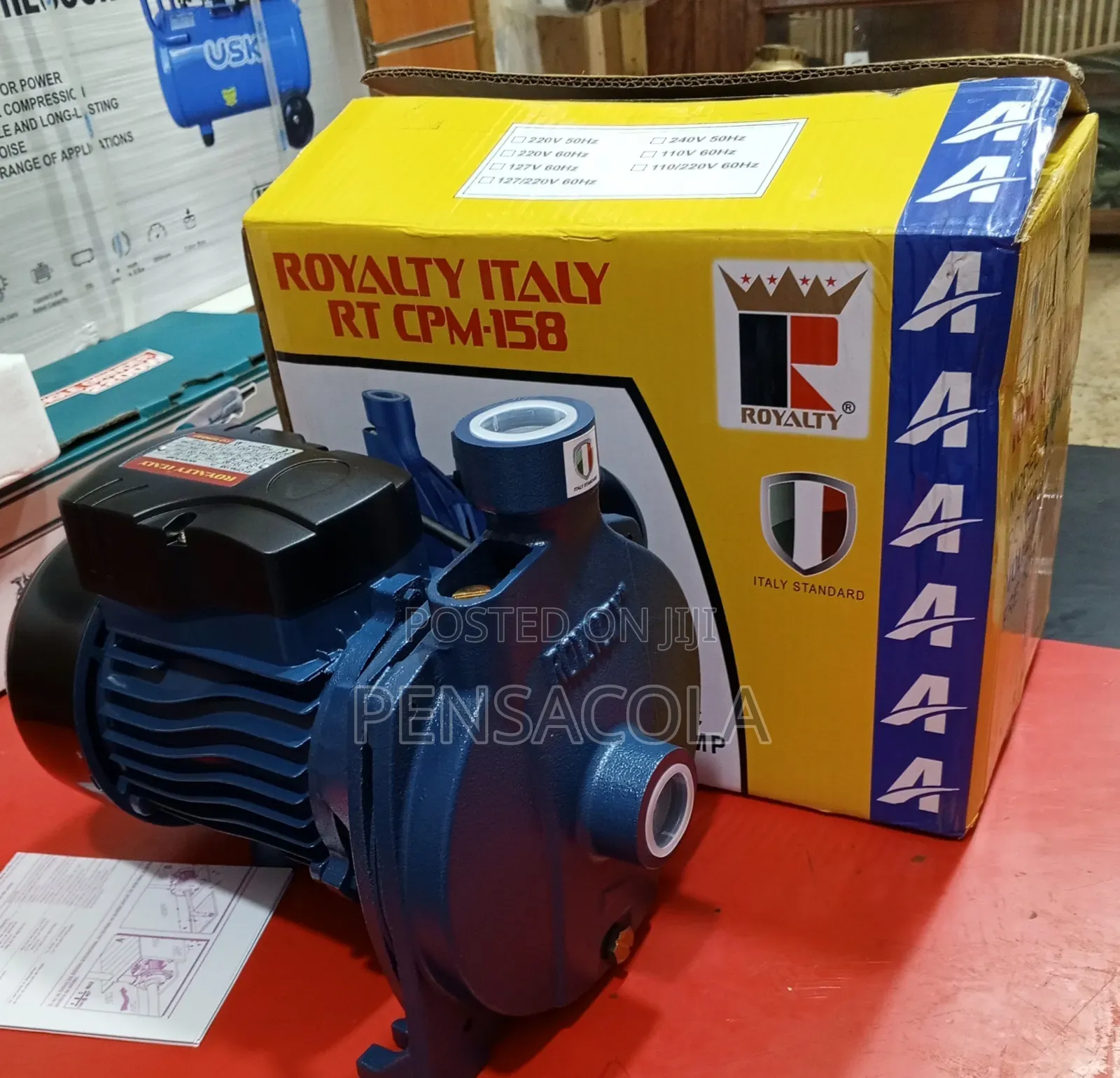 1 Hp- Surface Booster Electric Pump