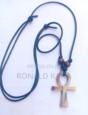 Cowhorn African(Ankh) Necklace