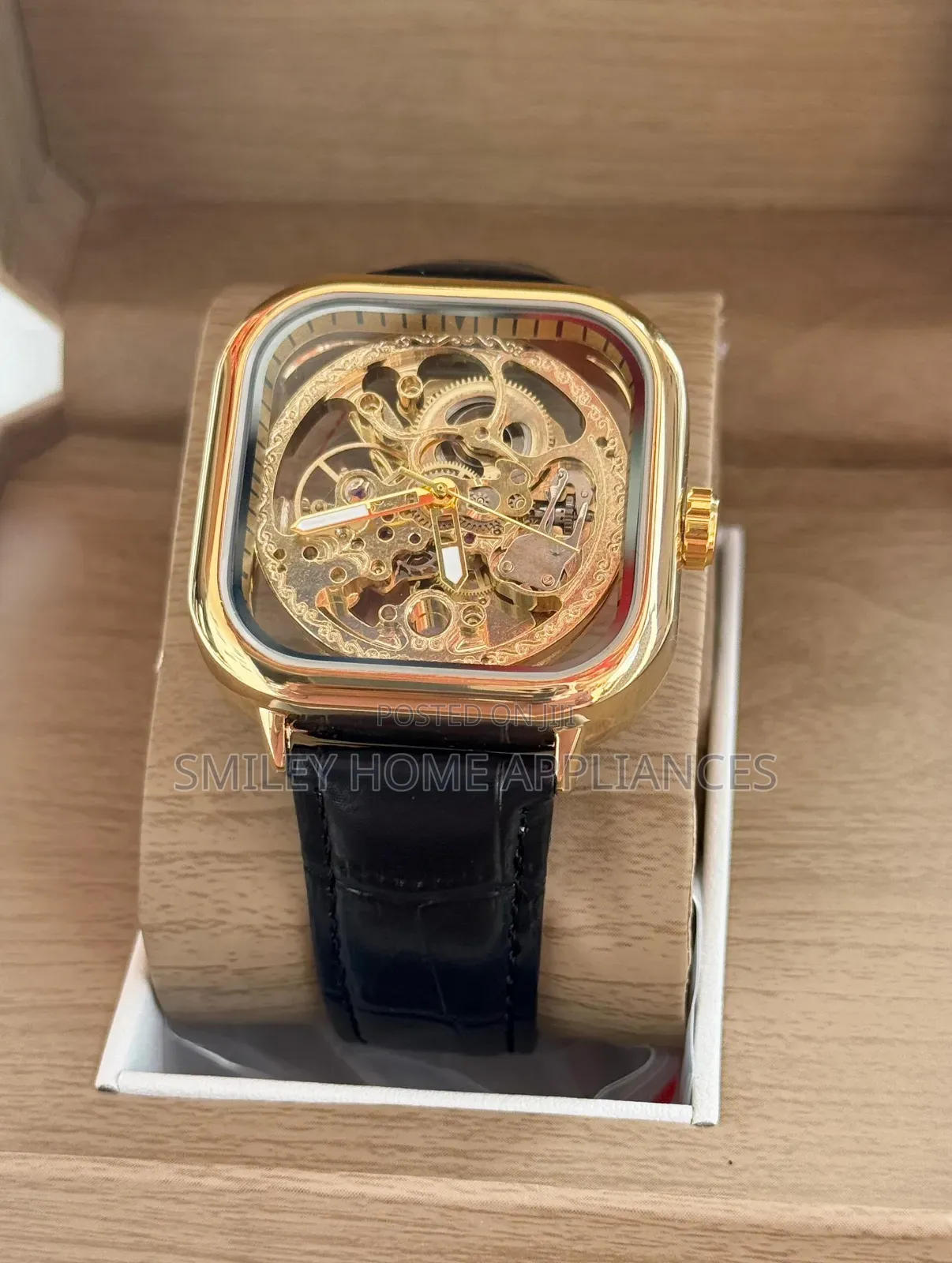 Patek Philippe Geneva Men's Mechanical Analog Wrist Time Piece Black