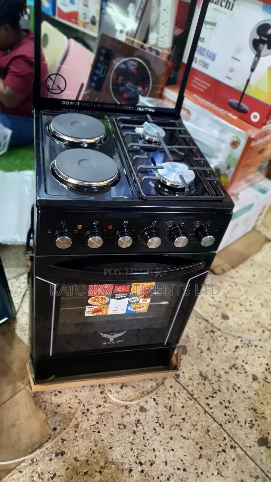 Sony 2 Gas 2 Electric With Electric Oven